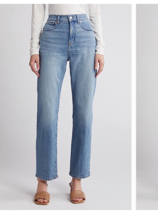 Madewell Denim - Madewell Light Blue Straight Leg Jeans